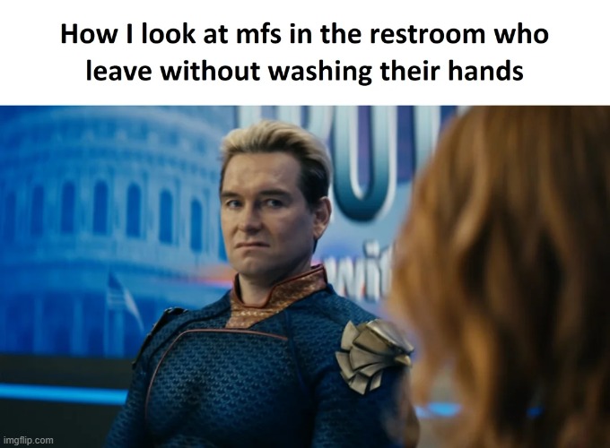 image tagged in restroom,public restrooms,washing hands,eww | made w/ Imgflip meme maker