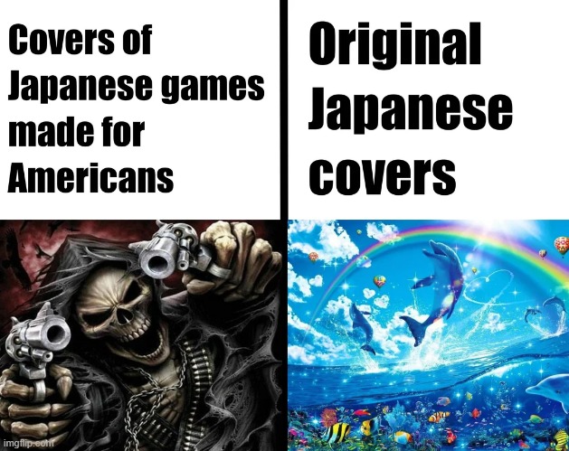 image tagged in japan,games,cover | made w/ Imgflip meme maker