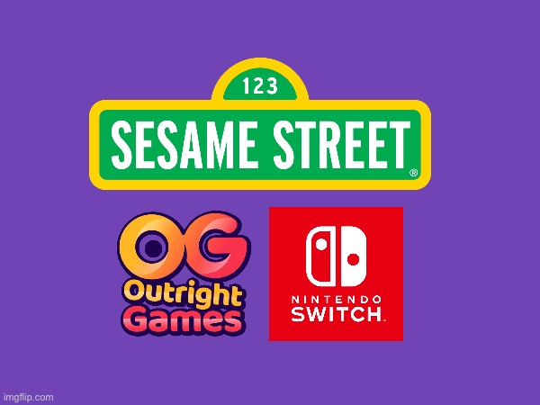 Sesame Street for Nintendo Switch | image tagged in sesame street,video game,video games,videogames,videogame,nintendo switch | made w/ Imgflip meme maker