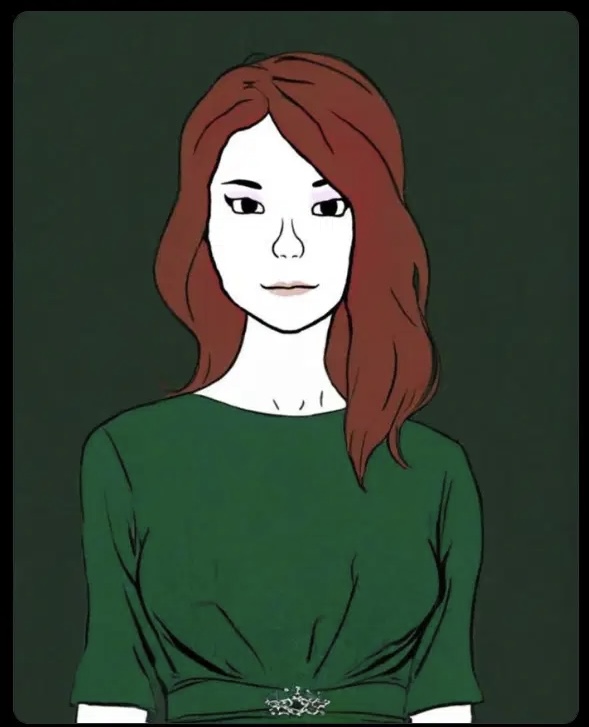 Wifejak green dress Blank Meme Template