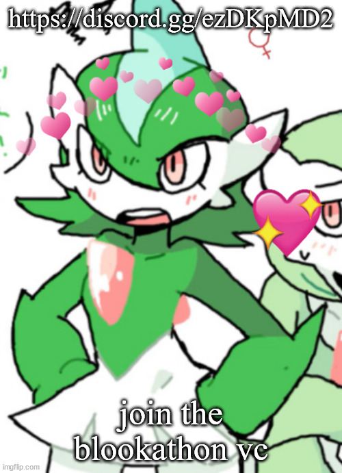 female gallade my beloved | https://discord.gg/ezDKpMD2; join the blookathon vc | image tagged in female gallade my beloved | made w/ Imgflip meme maker