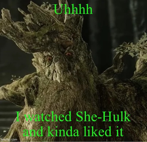 I may be stupid | Uhhhh; I watched She-Hulk and kinda liked it | image tagged in hecate | made w/ Imgflip meme maker