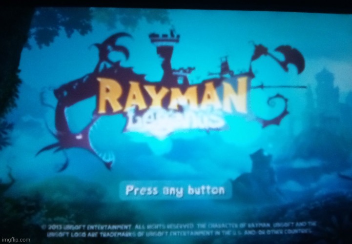 GONNA play some rayman legends | image tagged in rayman | made w/ Imgflip meme maker