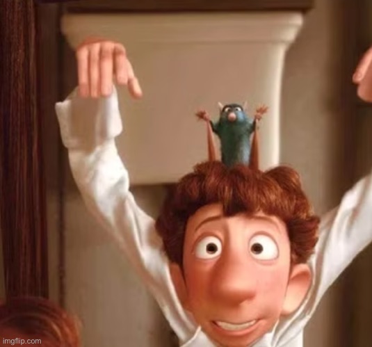 image tagged in ratatouille human puppet | made w/ Imgflip meme maker