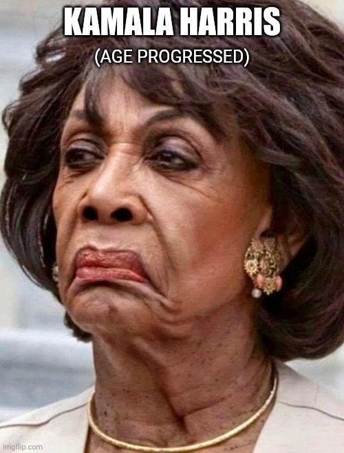 Maxine Waters | KAMALA HARRIS (AGE PROGRESSED) | image tagged in maxine waters | made w/ Imgflip meme maker