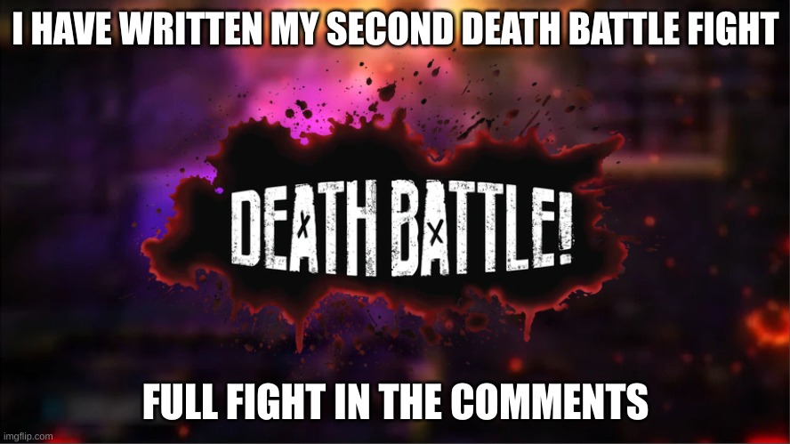 Jevil VS 1990 Miniseries Pennywise is the fight btw | I HAVE WRITTEN MY SECOND DEATH BATTLE FIGHT; FULL FIGHT IN THE COMMENTS | image tagged in death battle | made w/ Imgflip meme maker