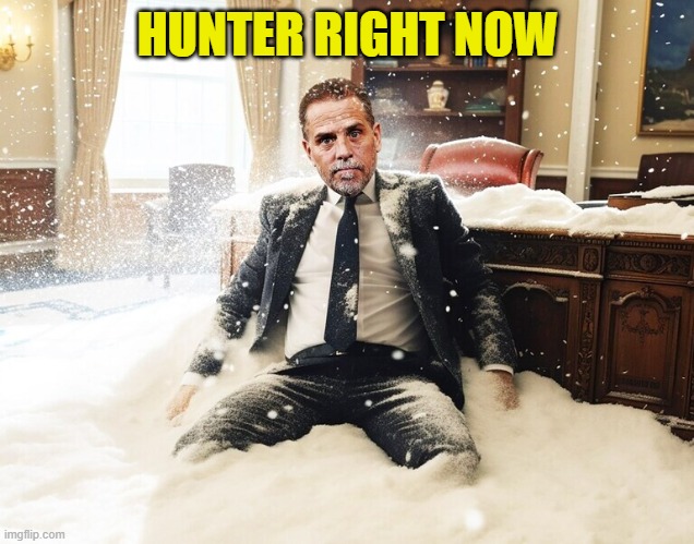 HUNTER RIGHT NOW | made w/ Imgflip meme maker