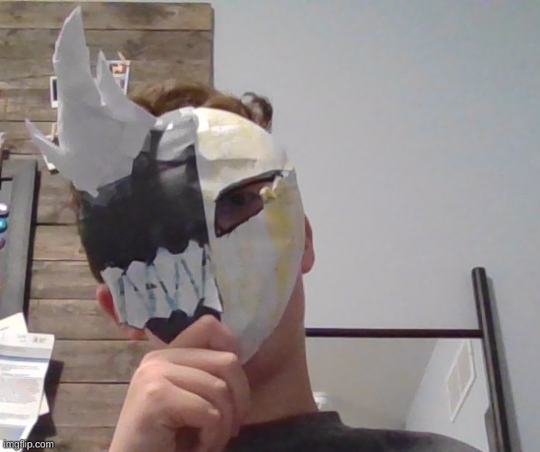 Halfway decent mask I made | made w/ Imgflip meme maker