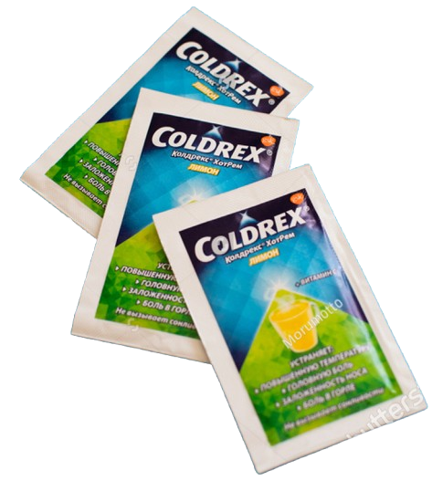 Coldrex packets Blank Meme Template