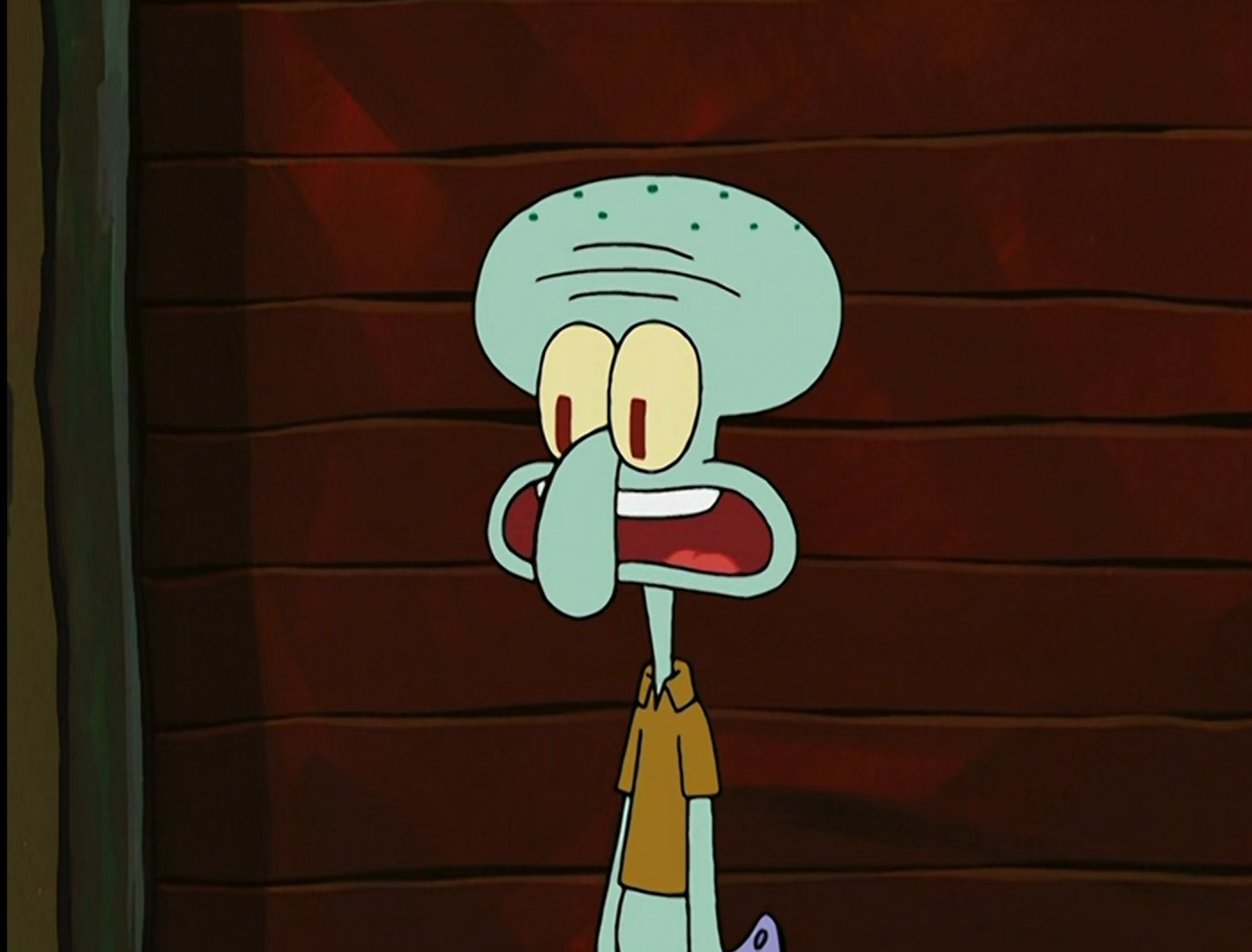 Squidward 1 Blank Meme Template