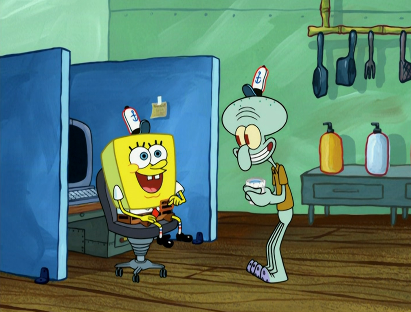 Spongebob chat Blank Meme Template