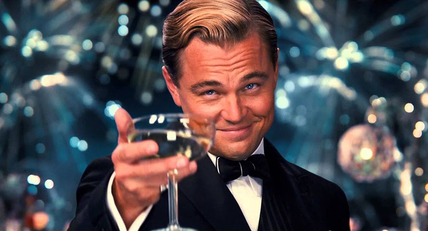 Gatsby W Glass Blank Meme Template