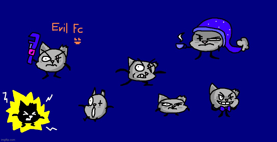 Evil Fc, the leader of the chaos crew (Forgot to post this) | made w/ Imgflip meme maker