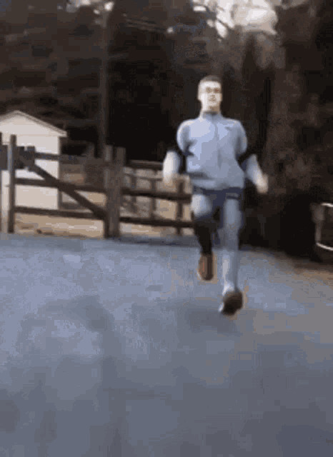 High Quality Running Blank Meme Template