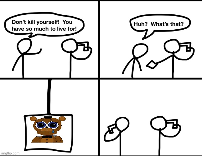 Convinced suicide comic | image tagged in convinced suicide comic | made w/ Imgflip meme maker