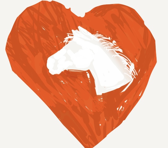 Horse shaped hole in my heart Blank Meme Template