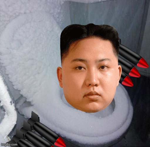 Kim Jong-Un as G-Toilet | image tagged in cold toilet,skibidi toilet,kim jong un,north korea,g toilet | made w/ Imgflip meme maker