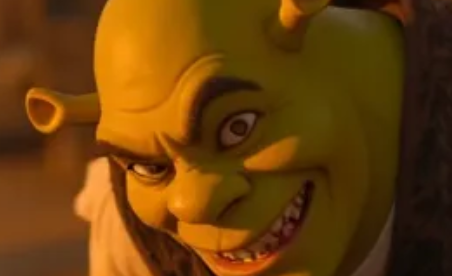 Shrek Smile Blank Meme Template