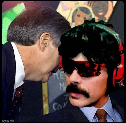 Bush 9/11, DrDisrespect, Bad news | image tagged in bush 9/11 drdisrespect bad news | made w/ Imgflip meme maker