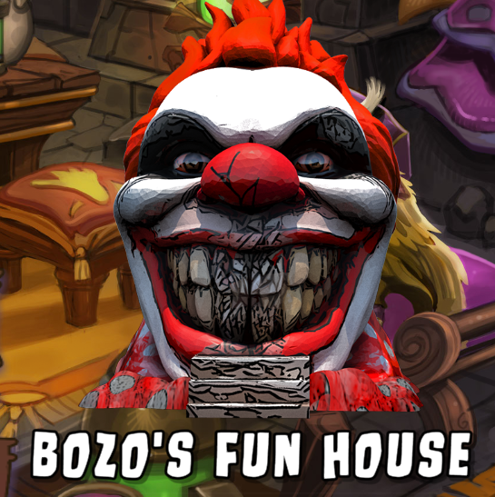 Bozo's Fun House Blank Meme Template