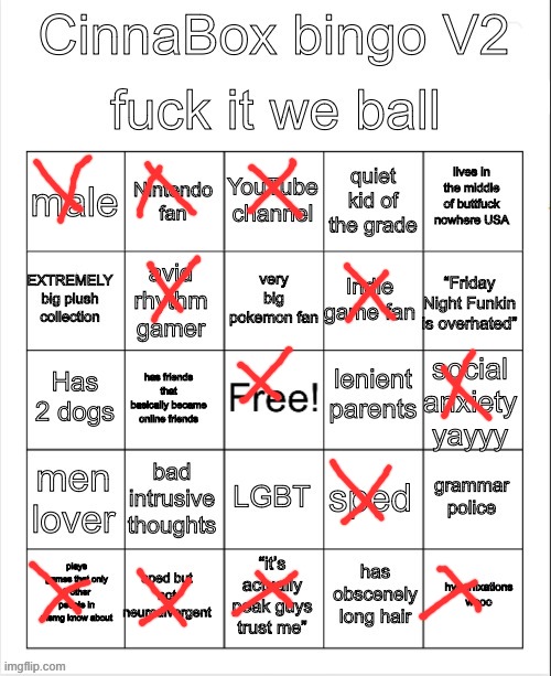 the uhh | image tagged in cinnabox bingo 2 | made w/ Imgflip meme maker