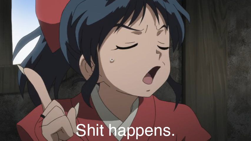 Shit Happens Blank Meme Template