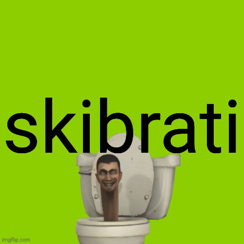 Help me | skibrati | image tagged in blank brat album cover,brat,skibidi toilet,memes,brainrot,help me | made w/ Imgflip meme maker