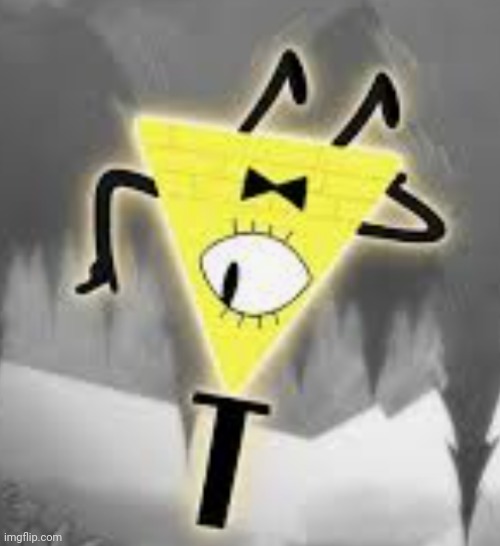 Upside Down Bill Cipher | image tagged in upside down bill cipher | made w/ Imgflip meme maker