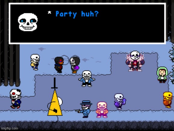 image tagged in undertale,memes,what the hell is mafia sans doing,cherry sans is breaking 4th wall,someone said solar sans drank piss | made w/ Imgflip meme maker