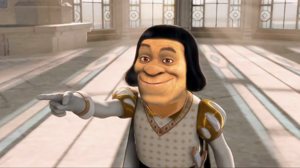 Lord Shrek Blank Meme Template