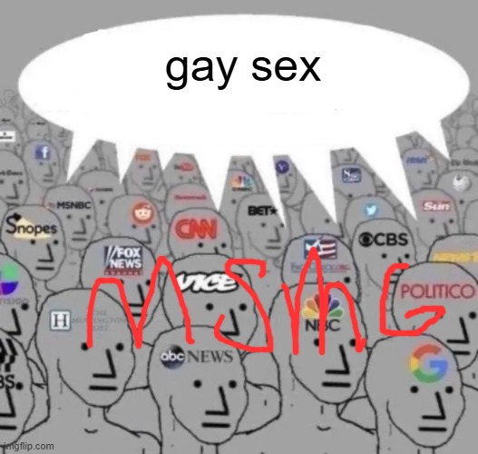 news channels hivemind | gay sex | image tagged in news channels hivemind | made w/ Imgflip meme maker