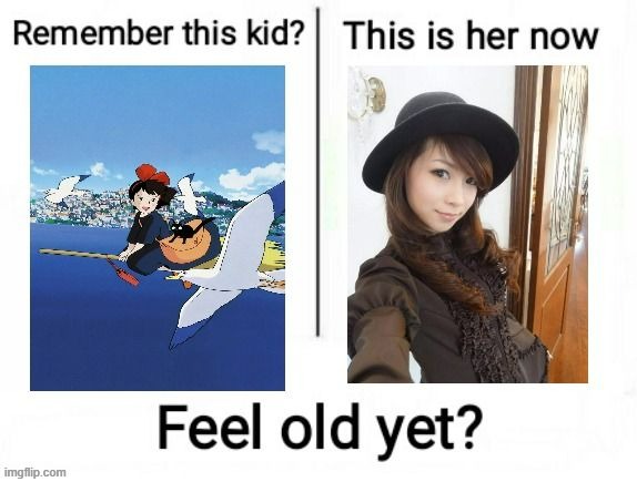 I found Kiki | image tagged in studio ghibli,feel old yet,anime | made w/ Imgflip meme maker