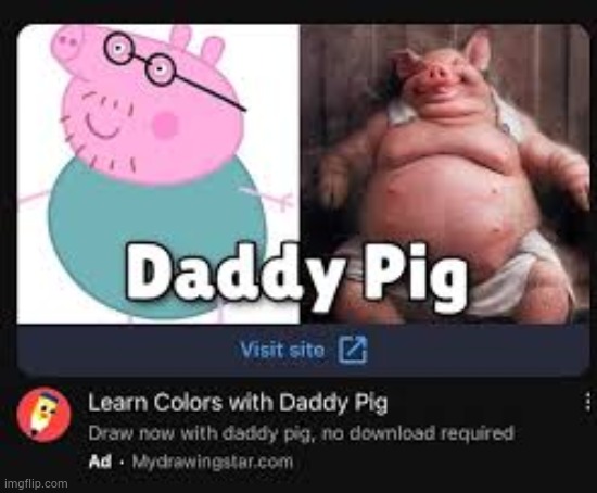 Daddy pig | made w/ Imgflip meme maker