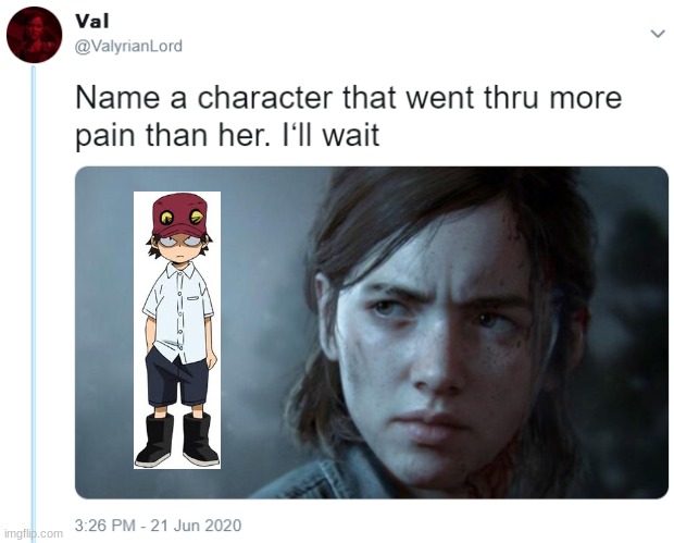 Kota Izumi | image tagged in name one character who went through more pain than her,my hero academia,dead people | made w/ Imgflip meme maker