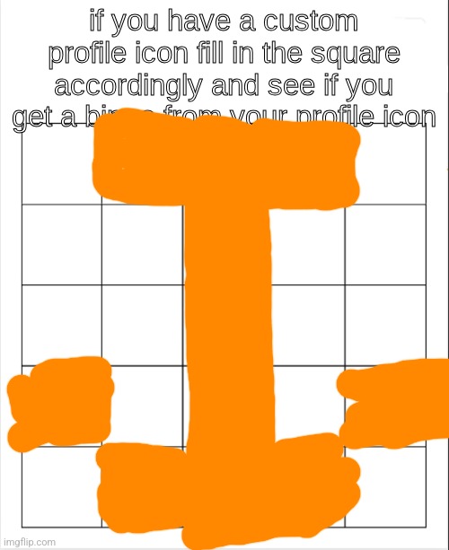 profile icon bingo | image tagged in profile icon bingo | made w/ Imgflip meme maker