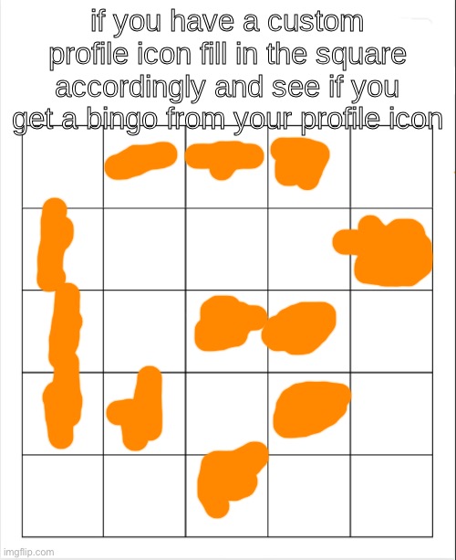 profile icon bingo | image tagged in profile icon bingo | made w/ Imgflip meme maker