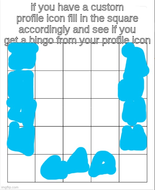 profile icon bingo | image tagged in profile icon bingo | made w/ Imgflip meme maker