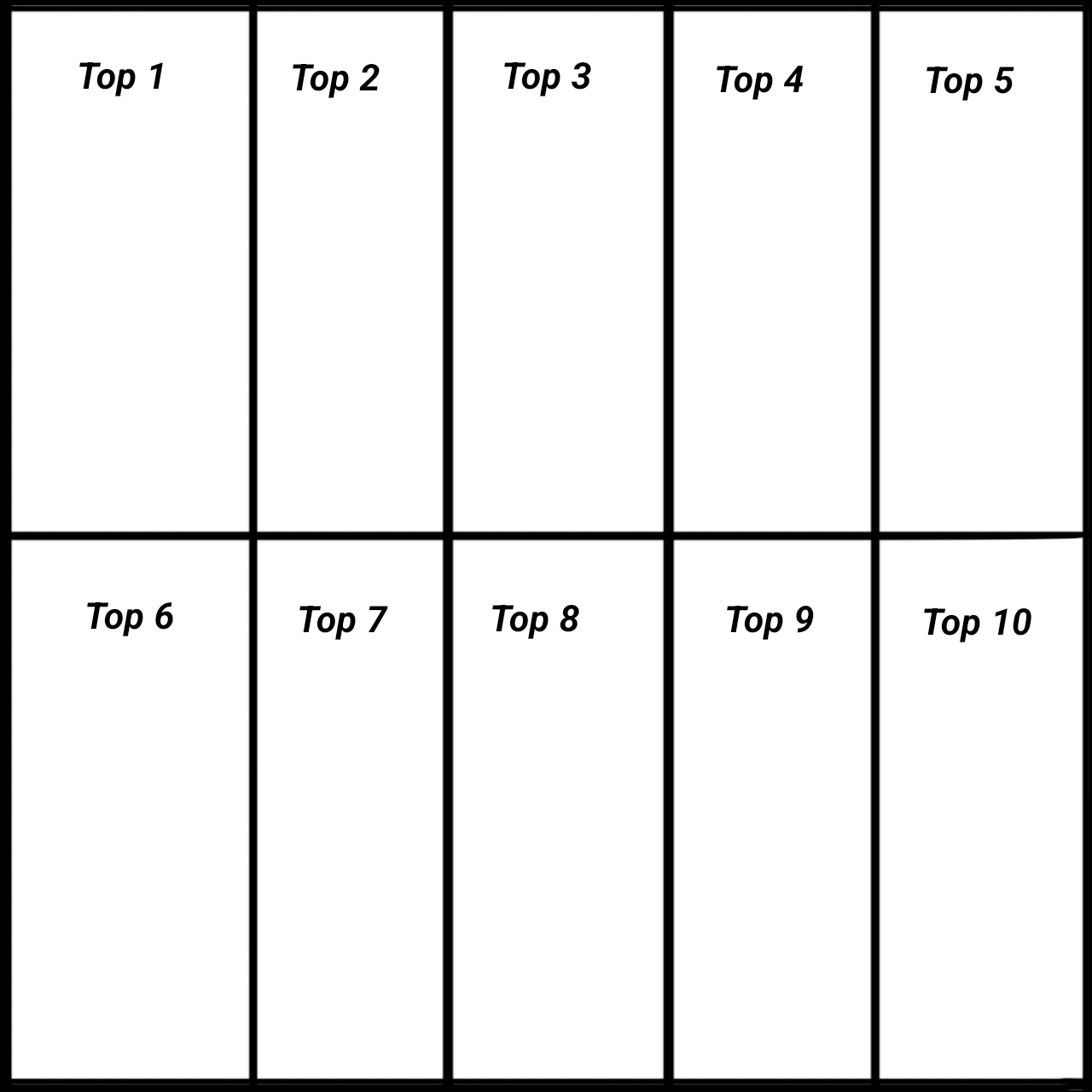 PCB Influences Trend Blank Meme Template