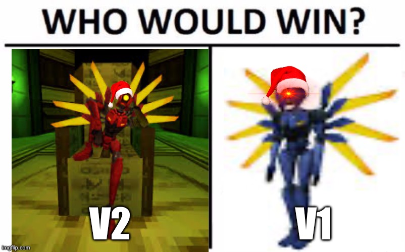 Who Would Win? | V2; V1 | image tagged in memes,who would win | made w/ Imgflip meme maker