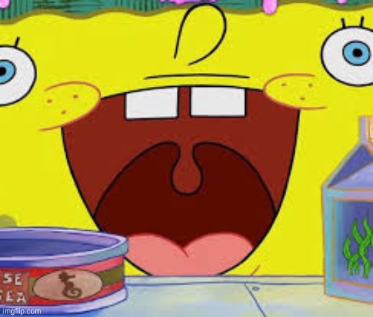 new template | image tagged in spongebob wide happy boi face | made w/ Imgflip meme maker
