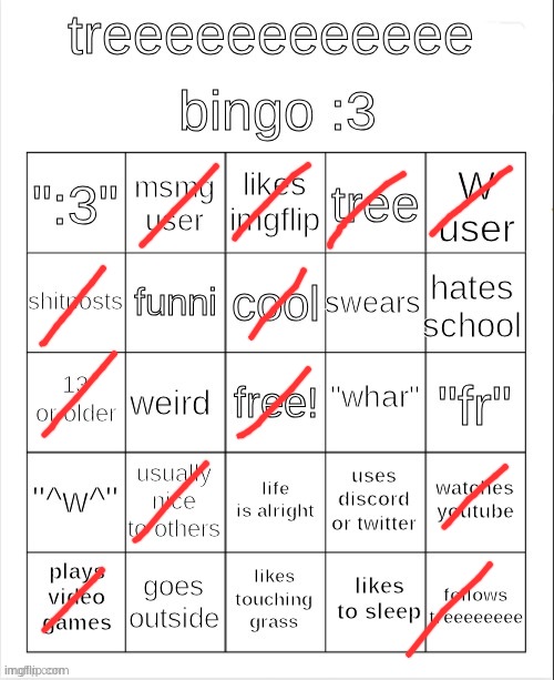 I now mod this stream, my first post here | image tagged in treeeeeeeeee bingo 3 | made w/ Imgflip meme maker