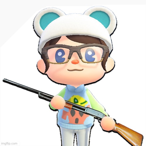 FAFO | image tagged in blank template of seanclopedia holding a shotgun | made w/ Imgflip meme maker