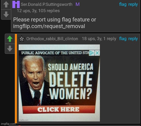 y'all remember when we used to reply with random bullshit under communitymod comments? | made w/ Imgflip meme maker