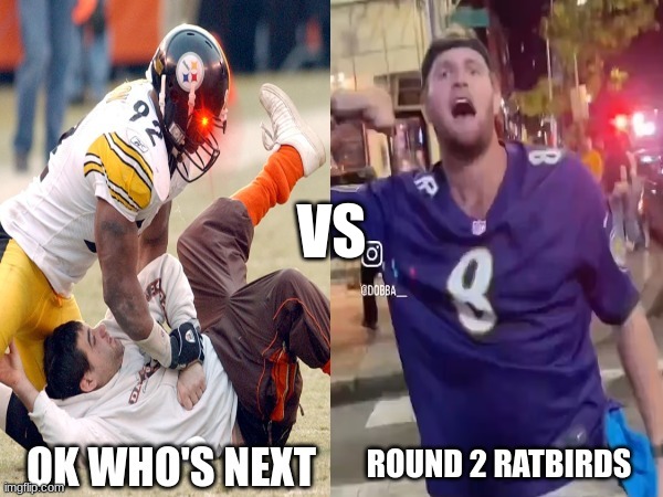 Jack Callis meme | VS | image tagged in memes,baltimore ravens,nfl memes,funny memes | made w/ Imgflip meme maker