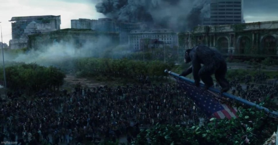 dawn of planet of the apes | image tagged in dawn of planet of the apes | made w/ Imgflip meme maker