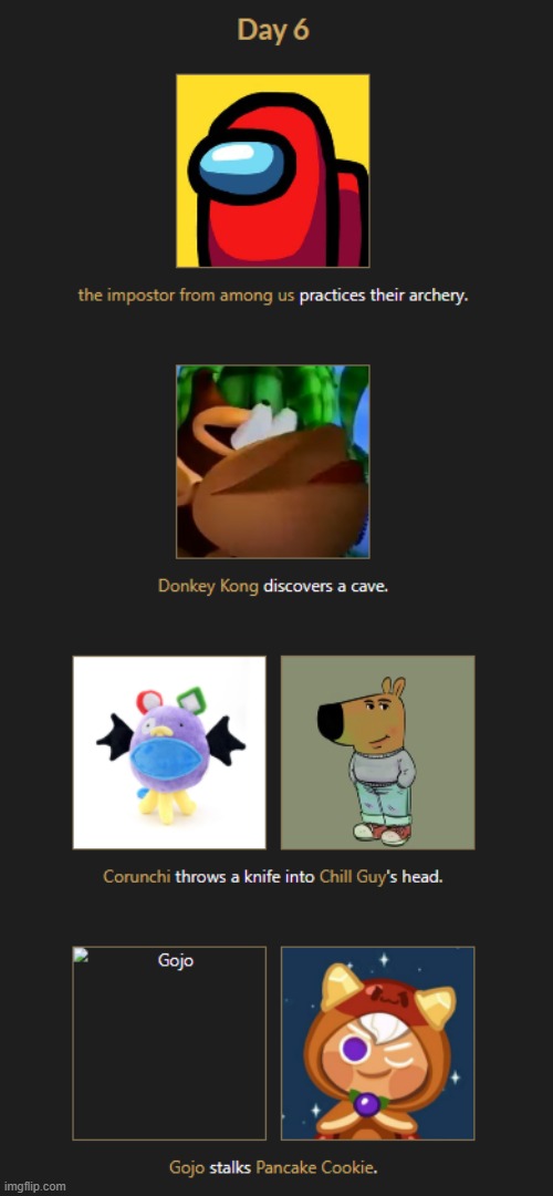 FINAL 6 YAYYY AND CHILL GUY NOOOO | made w/ Imgflip meme maker