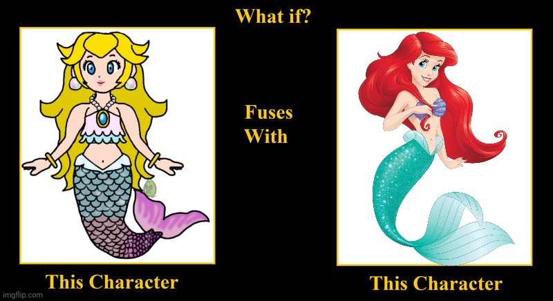 What if Peach Fuses With Ariel (Animated) | image tagged in what if fuses,princess peach,princess peach showtime,the little mermaid,ariel,mermaid | made w/ Imgflip meme maker