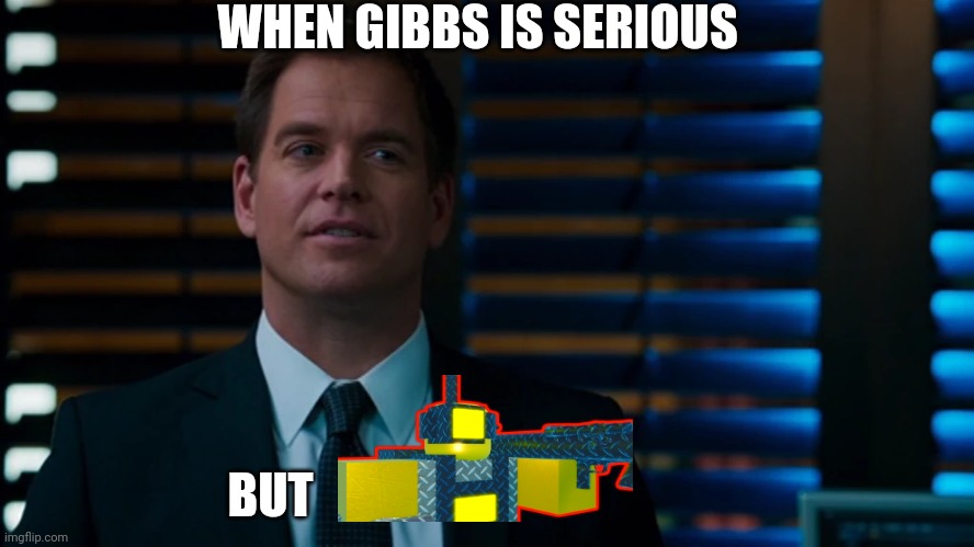 anthony dinozzo | WHEN GIBBS IS SERIOUS; BUT | image tagged in anthony dinozzo | made w/ Imgflip meme maker