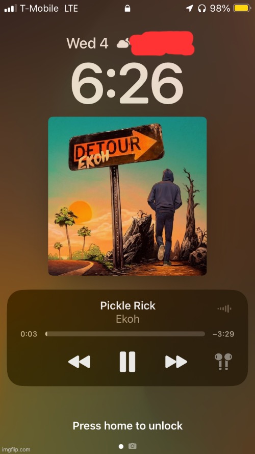 Song of the day - Pickle Rick by Ekoh | made w/ Imgflip meme maker