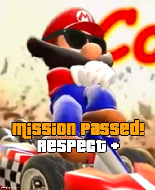 SMG4 Mario with sunglasses | image tagged in smg4 mario with sunglasses | made w/ Imgflip meme maker